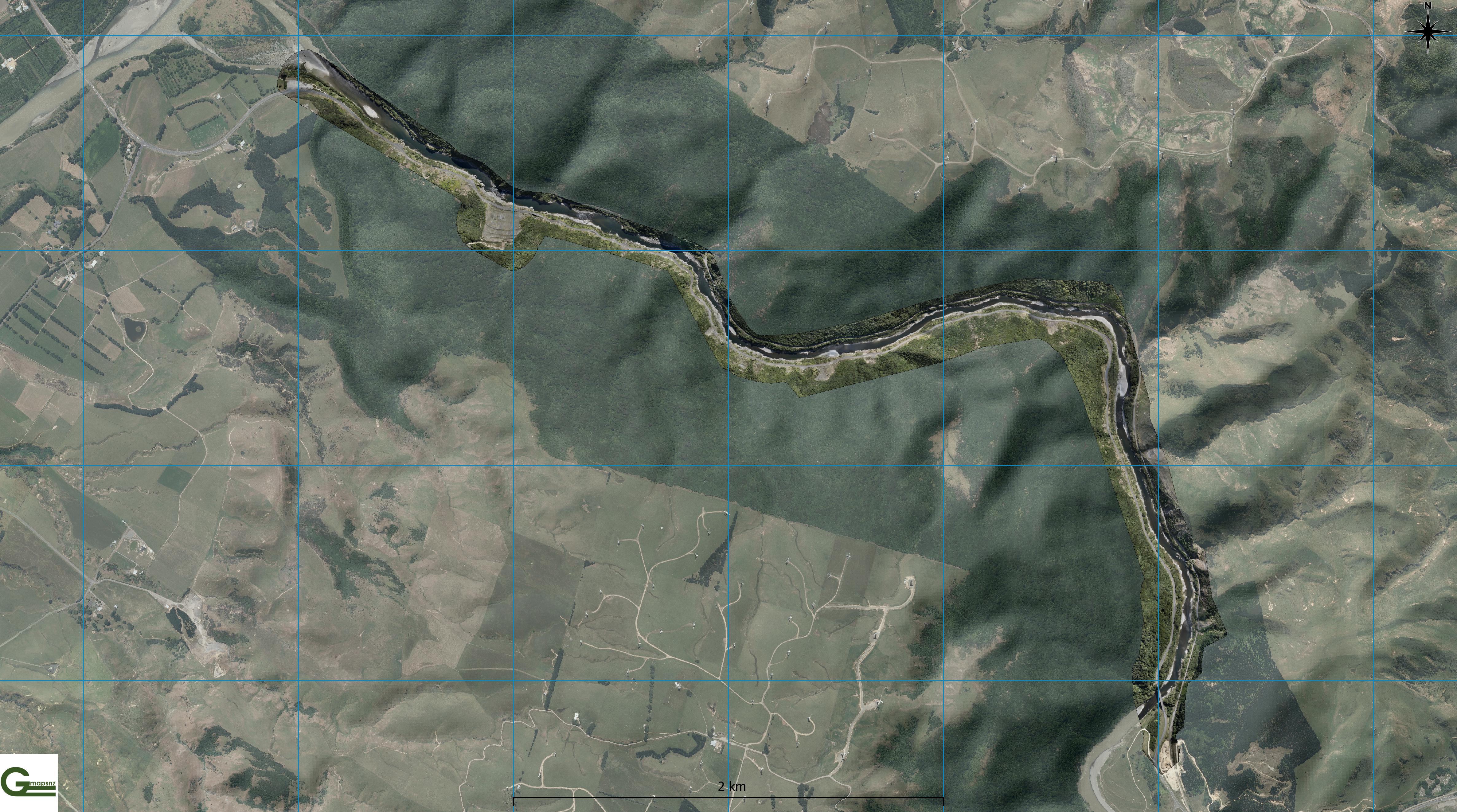 Complex topography, road mapping, done at pace